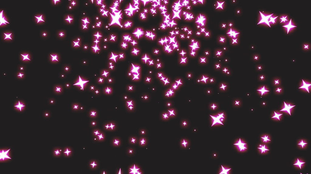 エフェクト素材・スターブライトシャワーレイン