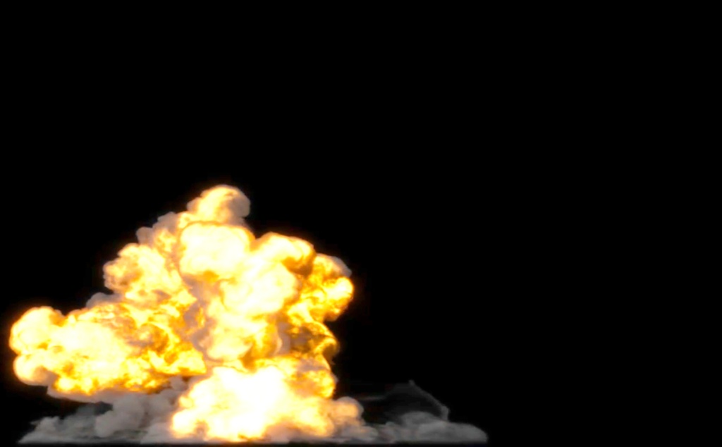 エフェクト素材・連続大爆発Ⅰ