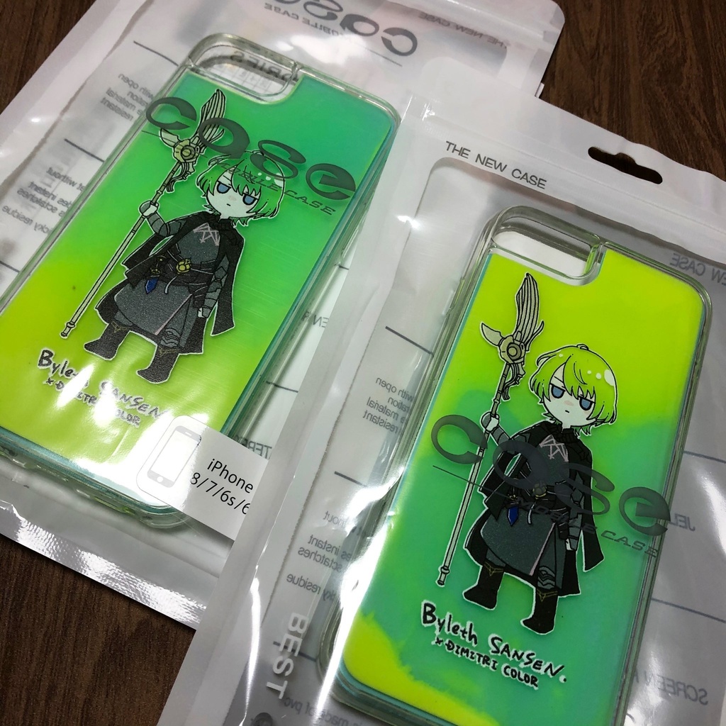 髪色が変わるディミレトiPhoneケース【ネオンサンドリキッドケース】