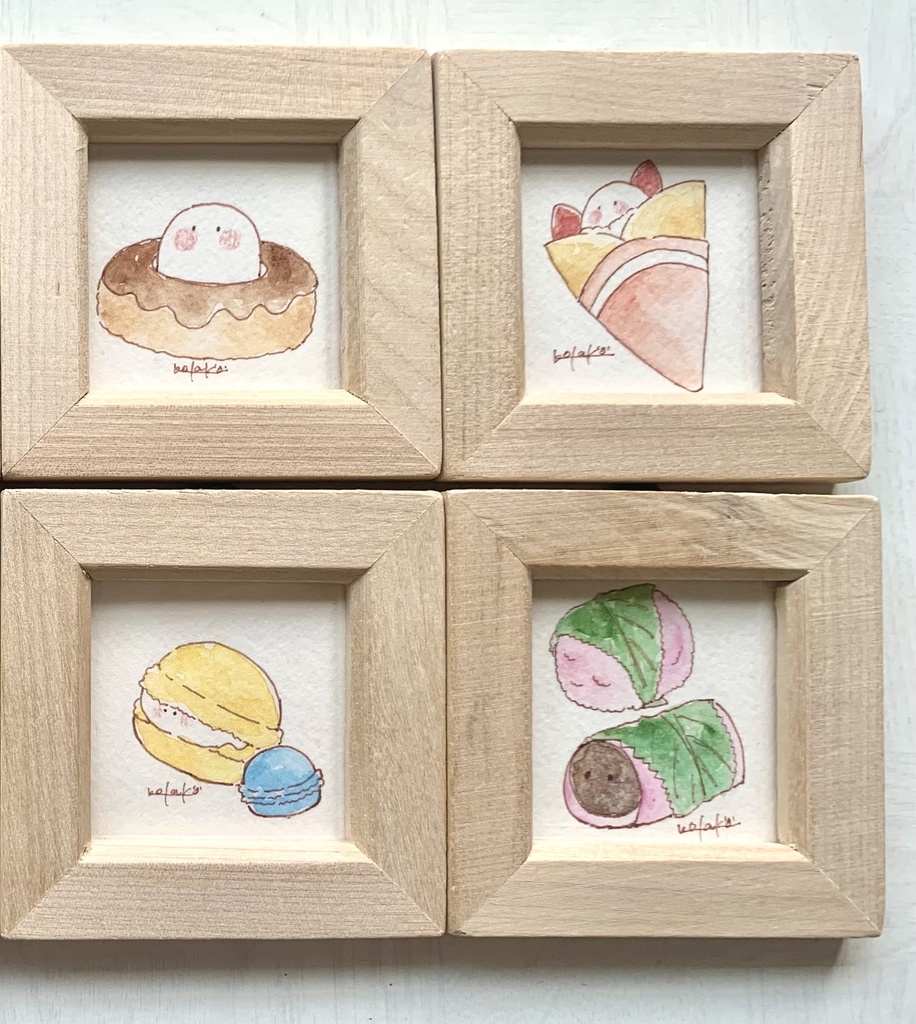 ミニ原画-スイーツ-