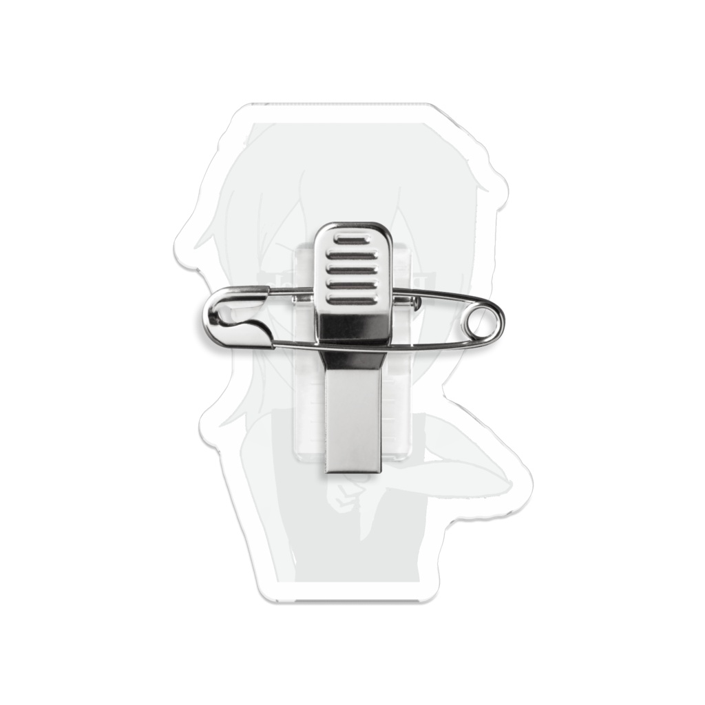 クソ女 アクリルバッチ