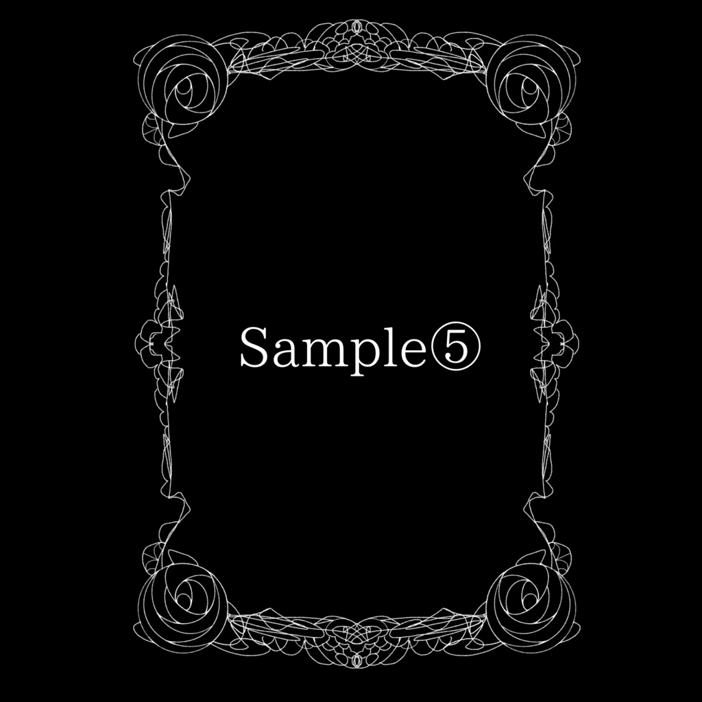 フレーム素材セット01