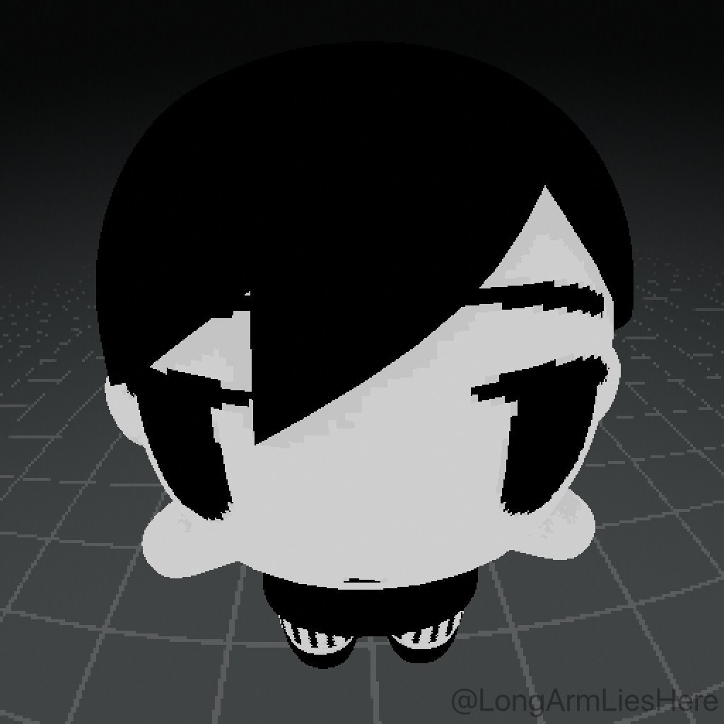 Omori Plush 3D MODEL