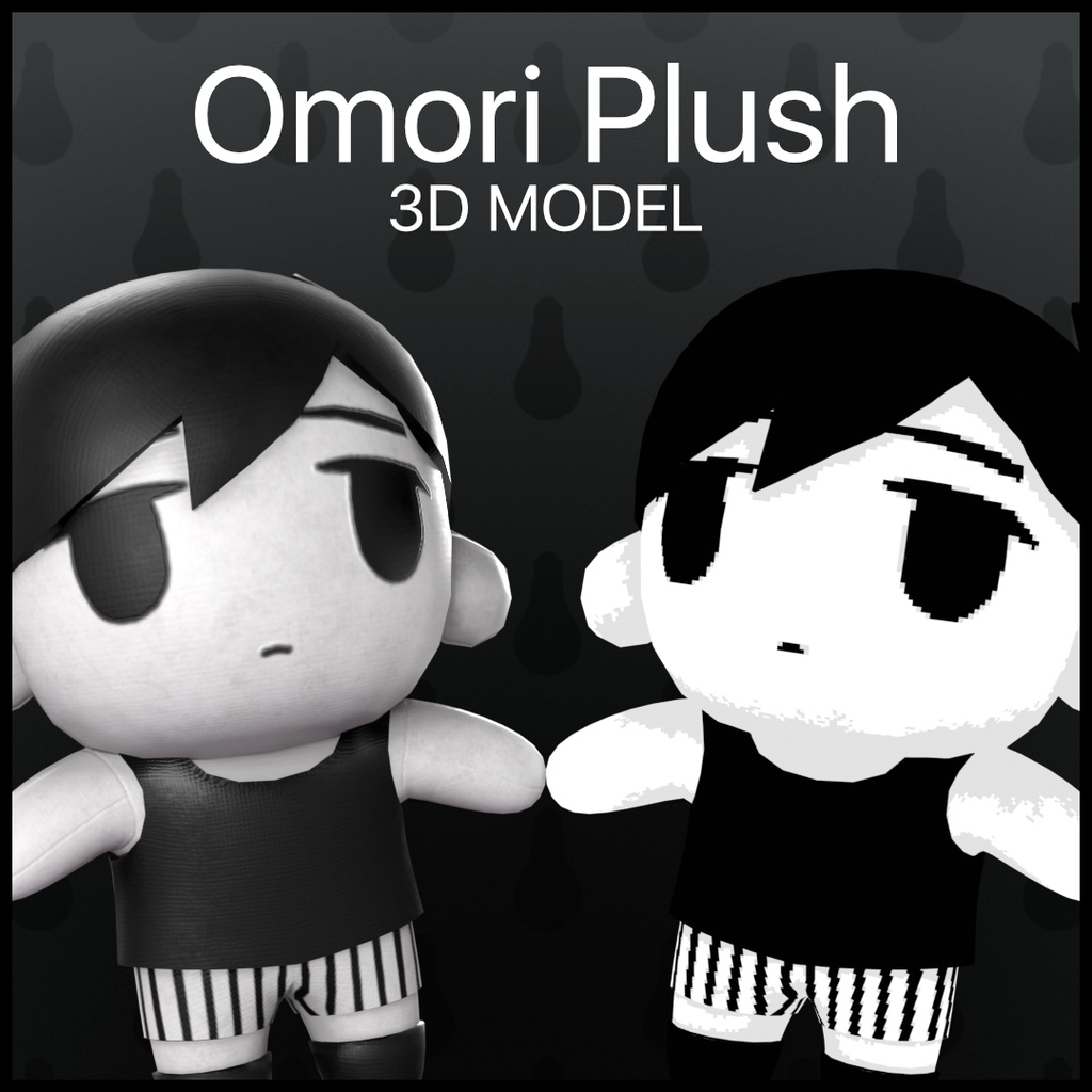 Aubrey Plush 3D Scan  OMORI - Download Free 3D model by long-arm