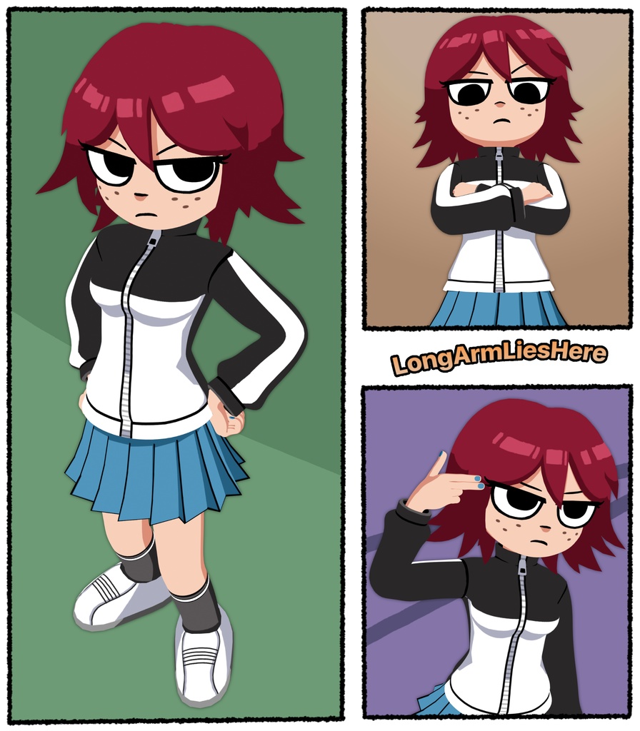 Kim Pine | Blender Rig