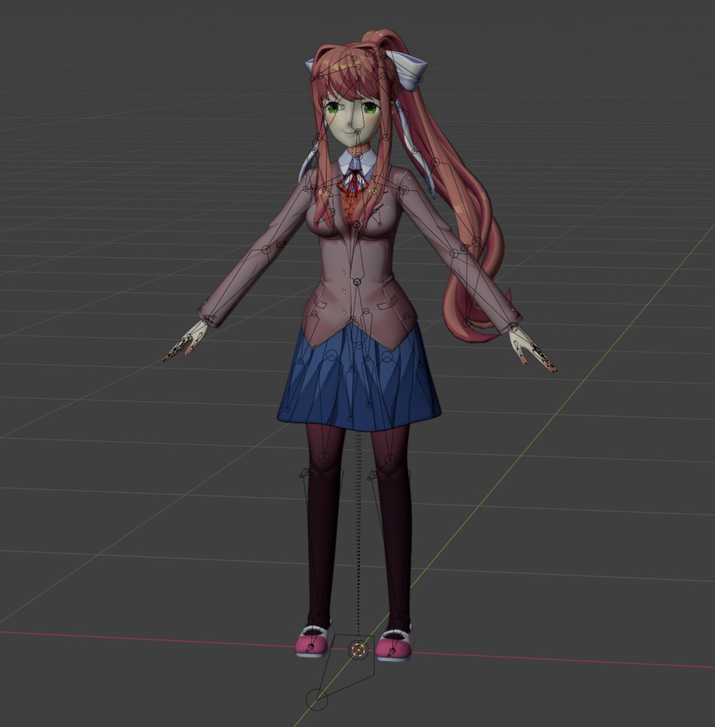 Monika | Blender Rig