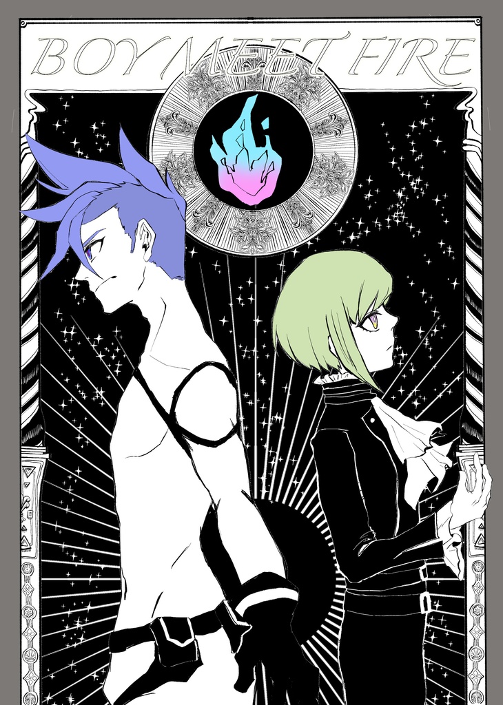 THE BOY MEETS FIRE