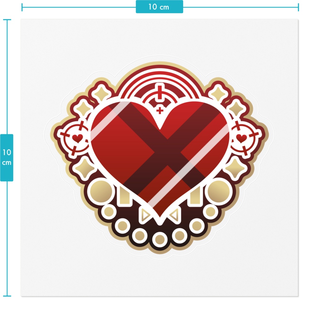 【瀬戸シオン】シンボルロゴステッカー_A