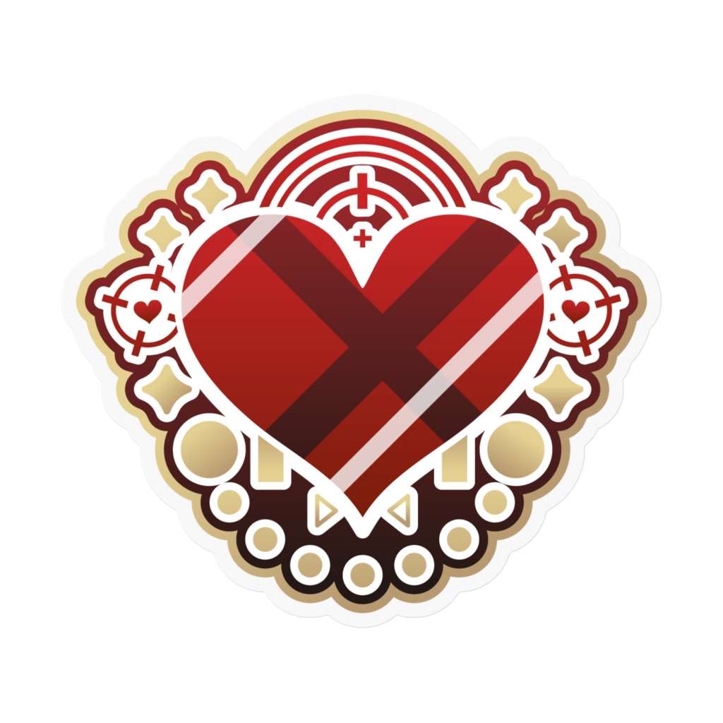 【瀬戸シオン】シンボルロゴステッカー_A