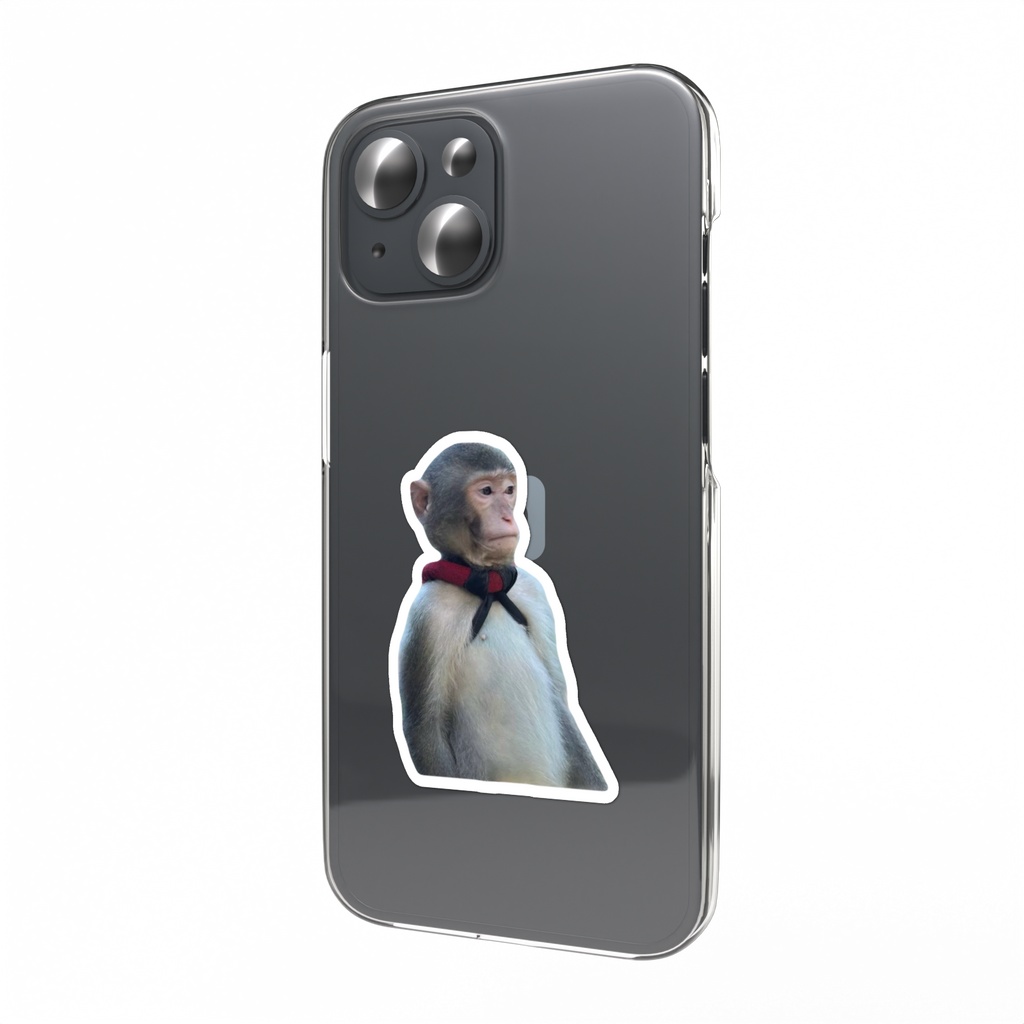 ドン引きしちみちゃんスマホステッカー