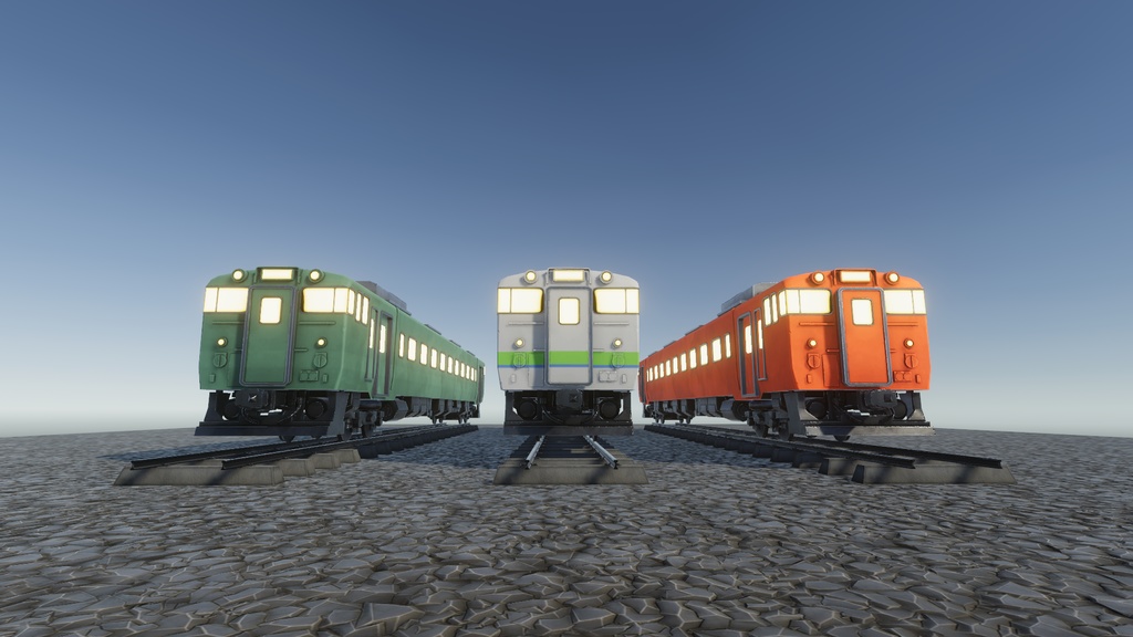 日本式ローカル列車/Japanese Local Train/일본식 열차