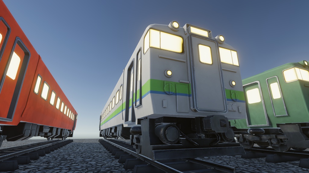 日本式ローカル列車/Japanese Local Train/일본식 열차