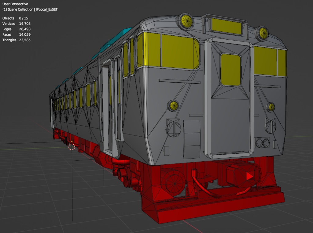 日本式ローカル列車/Japanese Local Train/일본식 열차
