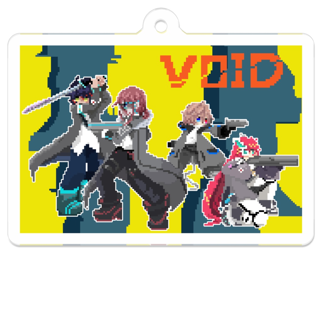void自陣アクキー - てゐたらく - BOOTH