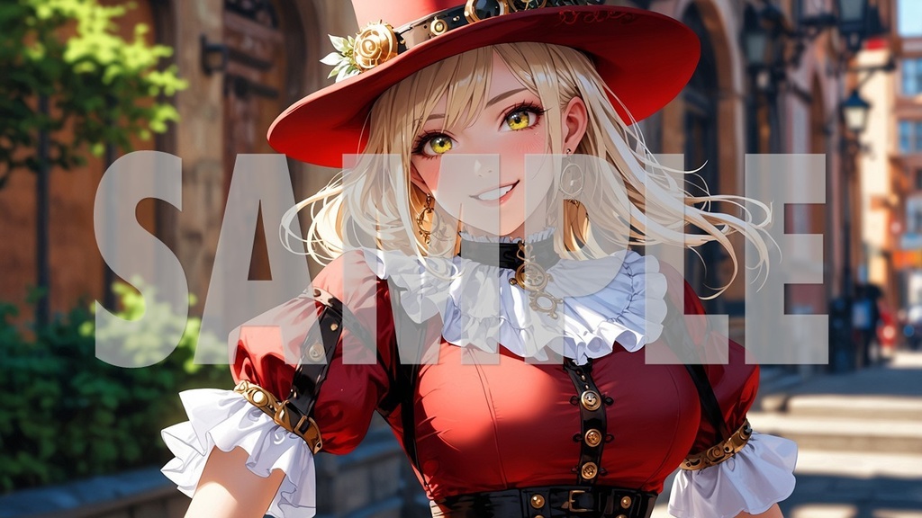 Upbeat BGM Artworks🌻 Blonde Hair No1