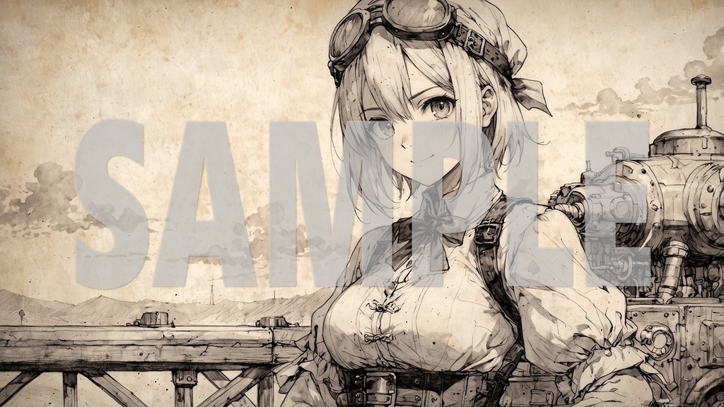 Upbeat BGM Artworks🎵 Silver Hair No1🌻