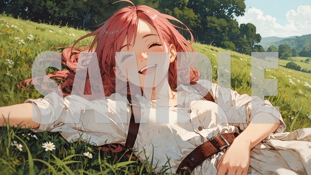 Upbeat BGM Artworks🌻Pink Hair No1