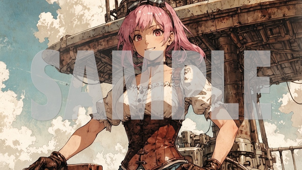 Upbeat BGM Artworks🌻Pink Hair No1