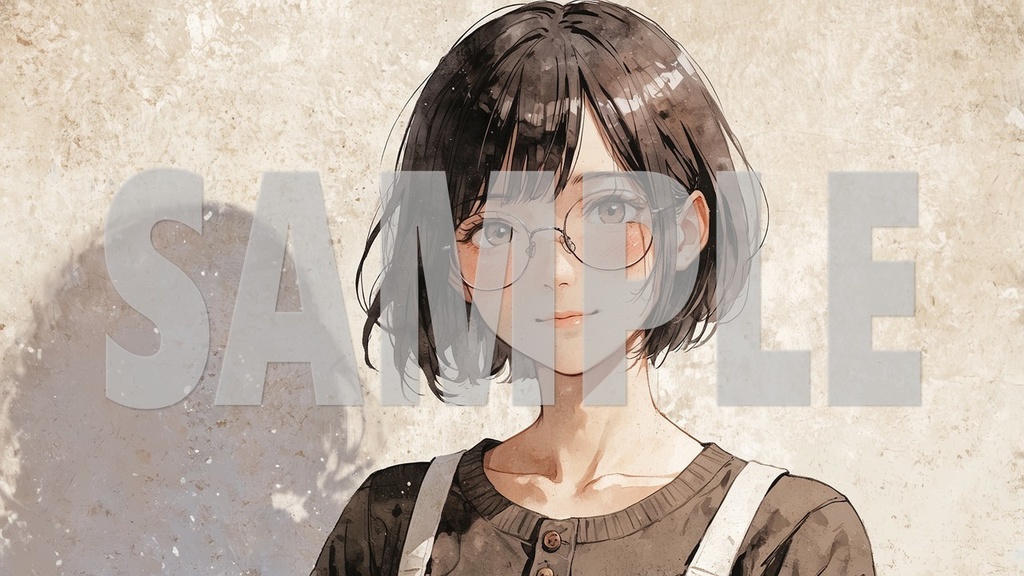 ☕BGM Artworks Black Hair No1 2392 ×1344 (*.jpg)