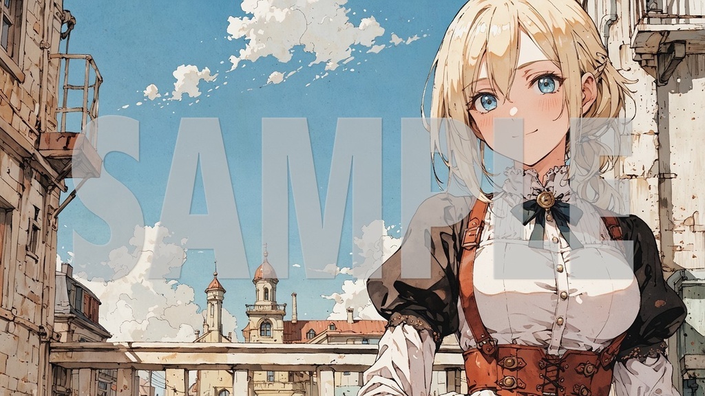 🌻BGM Artworks Blonde Hair No2 2392 ×1344 (*.jpg)