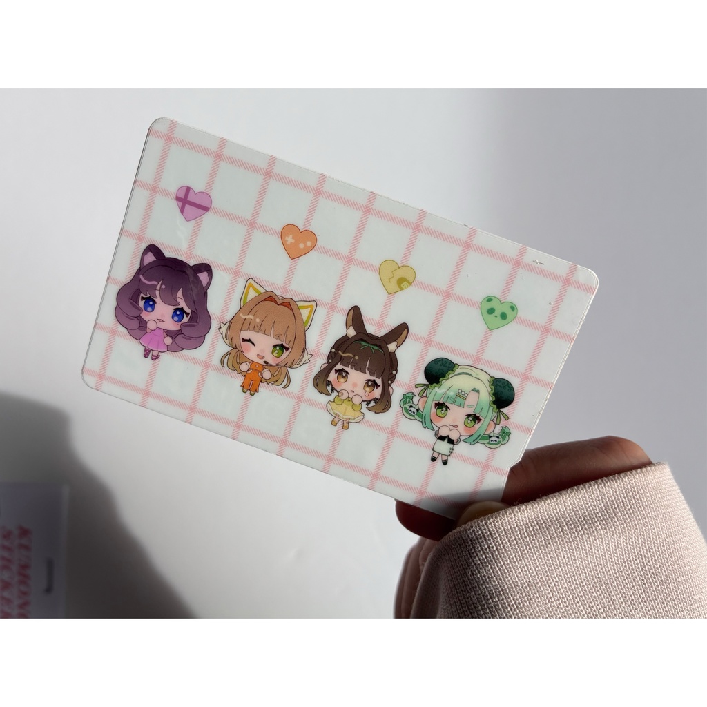 mini animals 交通系ICステッカー