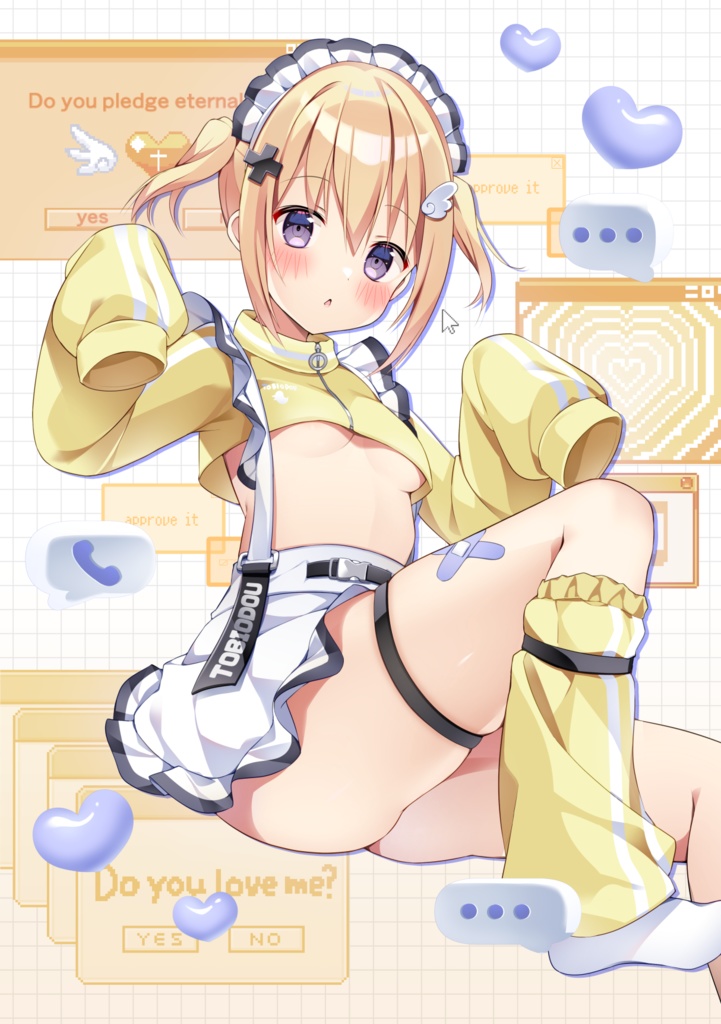 ジャージメイド衣装かなみちゃんタペストリー