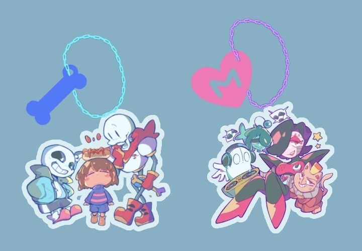 地底の仲間グループアクキー、プチカットアクキー付き①