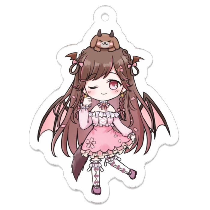 アクリルキーホルダー（小悪魔ver.）