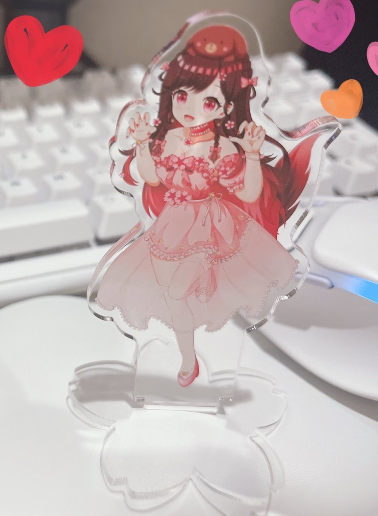 アクリルスタンド桜台座（雛森さくら）