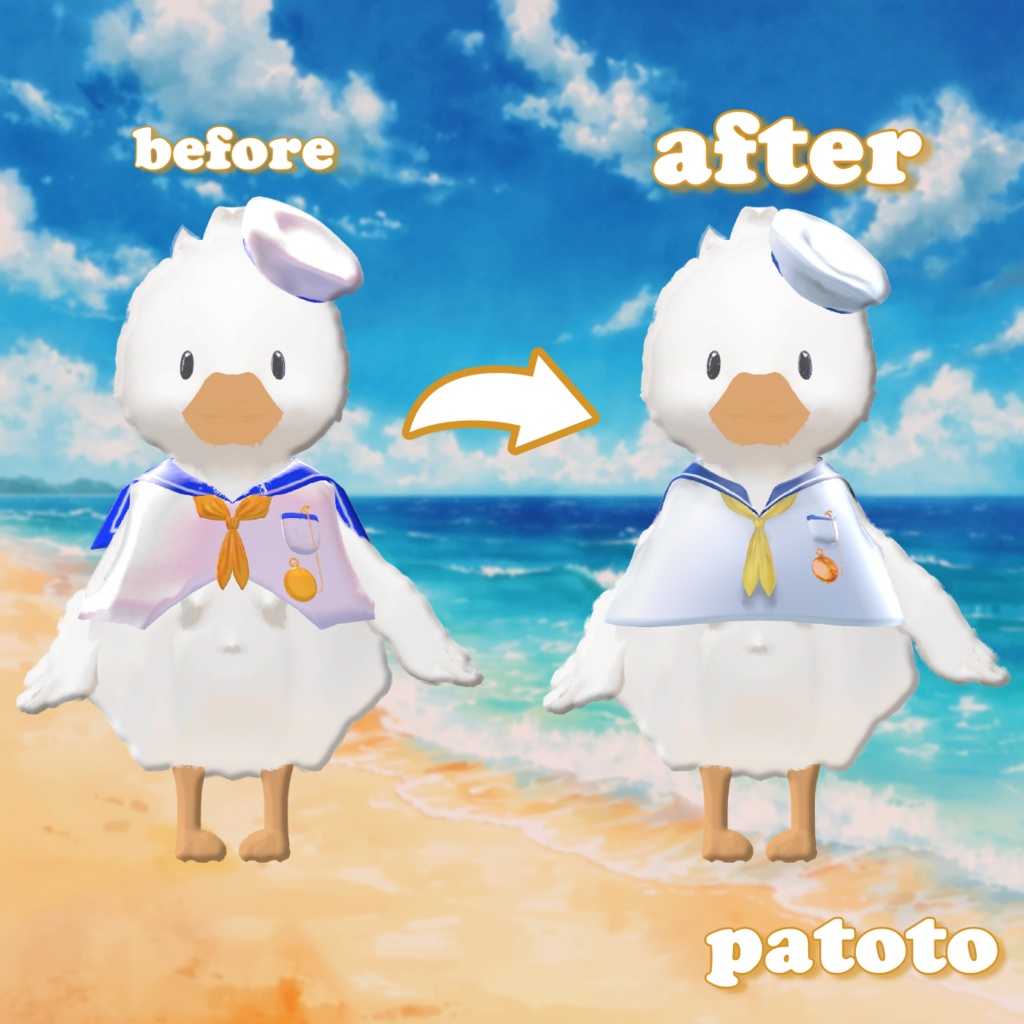 PATOTO 水兵服 remake