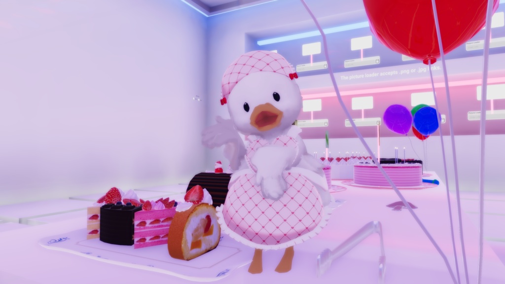 バレンタインエプロン