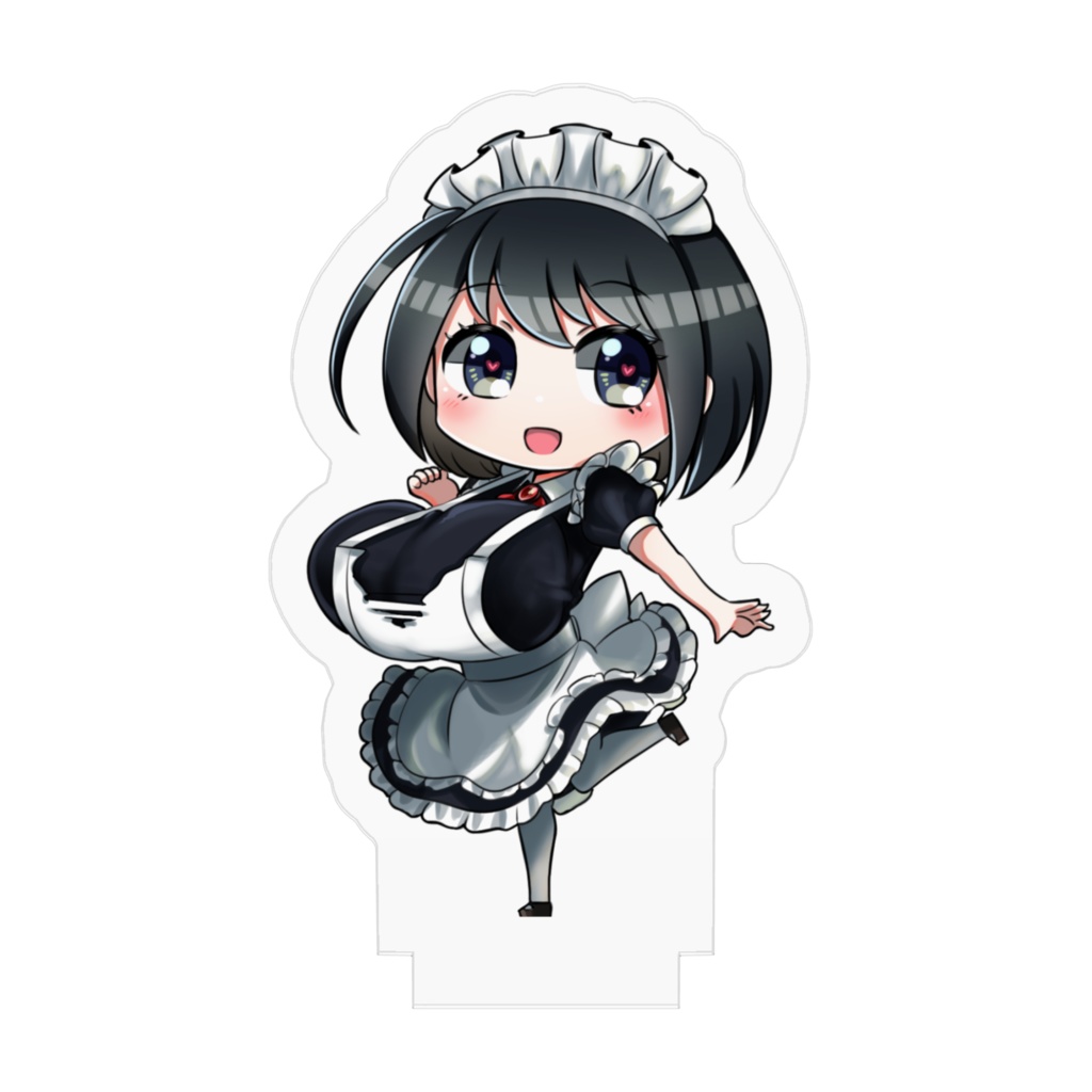 メイドさんアクリルフィギュア