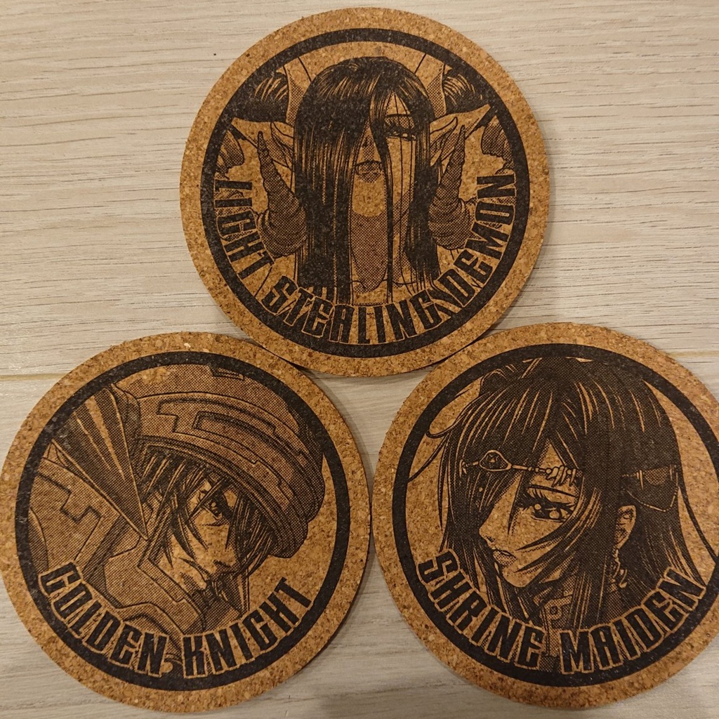 「TheFinalFloor　コルクコースター3枚セット」