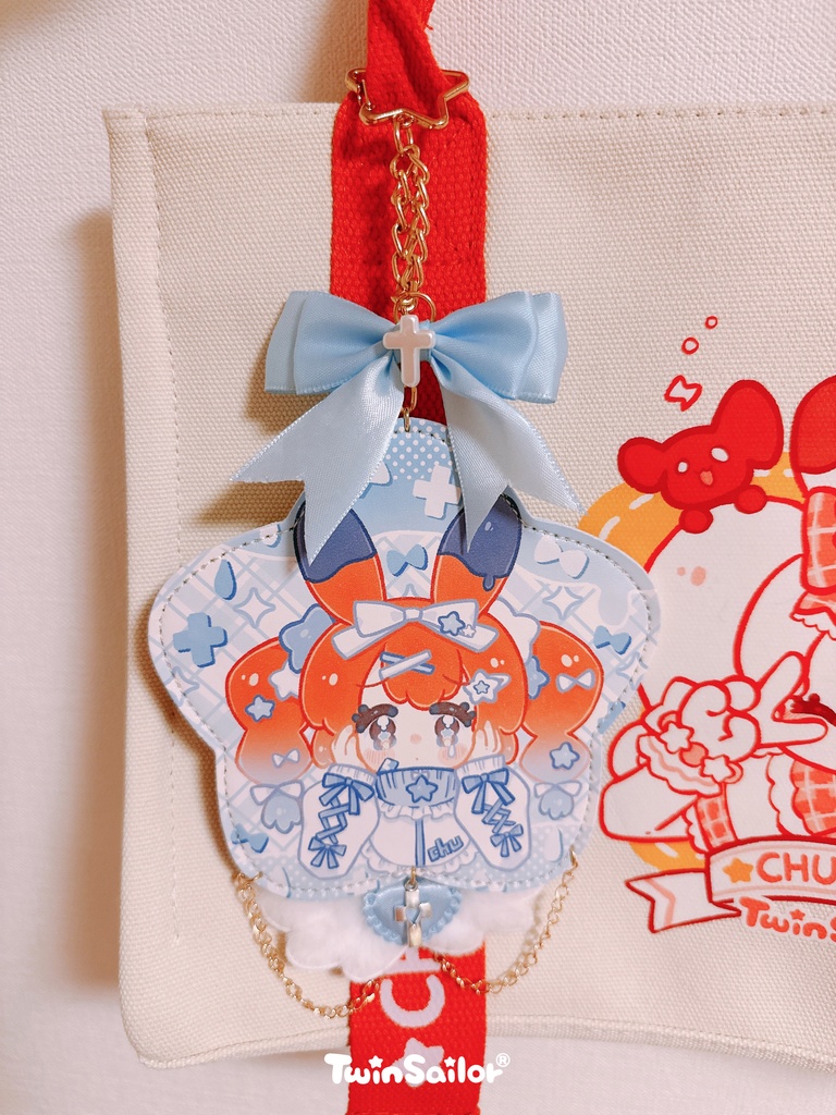 【丘丘生誕祭2024】水色合皮ストラップ