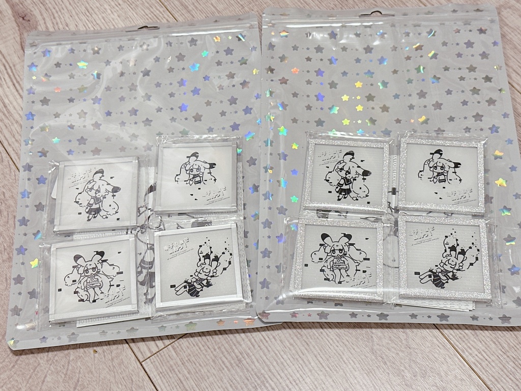 【デザフェス60】電子の海で会おう!アクリル色紙&カードセット