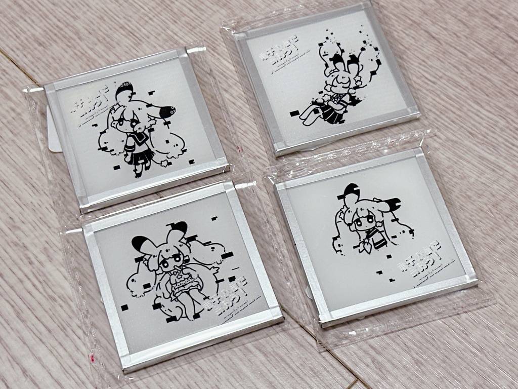 【デザフェス60】電子の海で会おう!アクリル色紙&カードセット