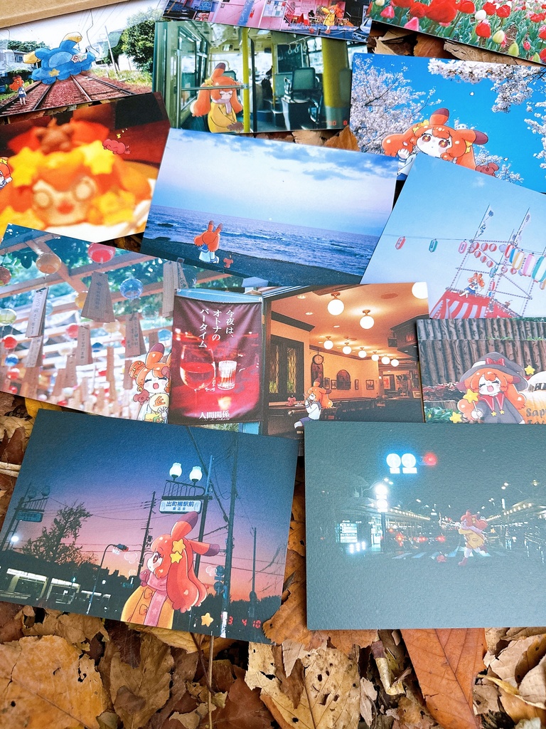 【C107】この世界の片隅に丘丘ちゃんを探せよ!ポストカードセット