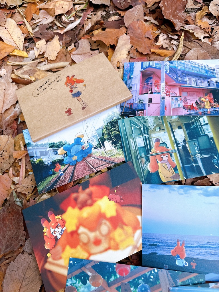 【C107】この世界の片隅に丘丘ちゃんを探せよ!ポストカードセット