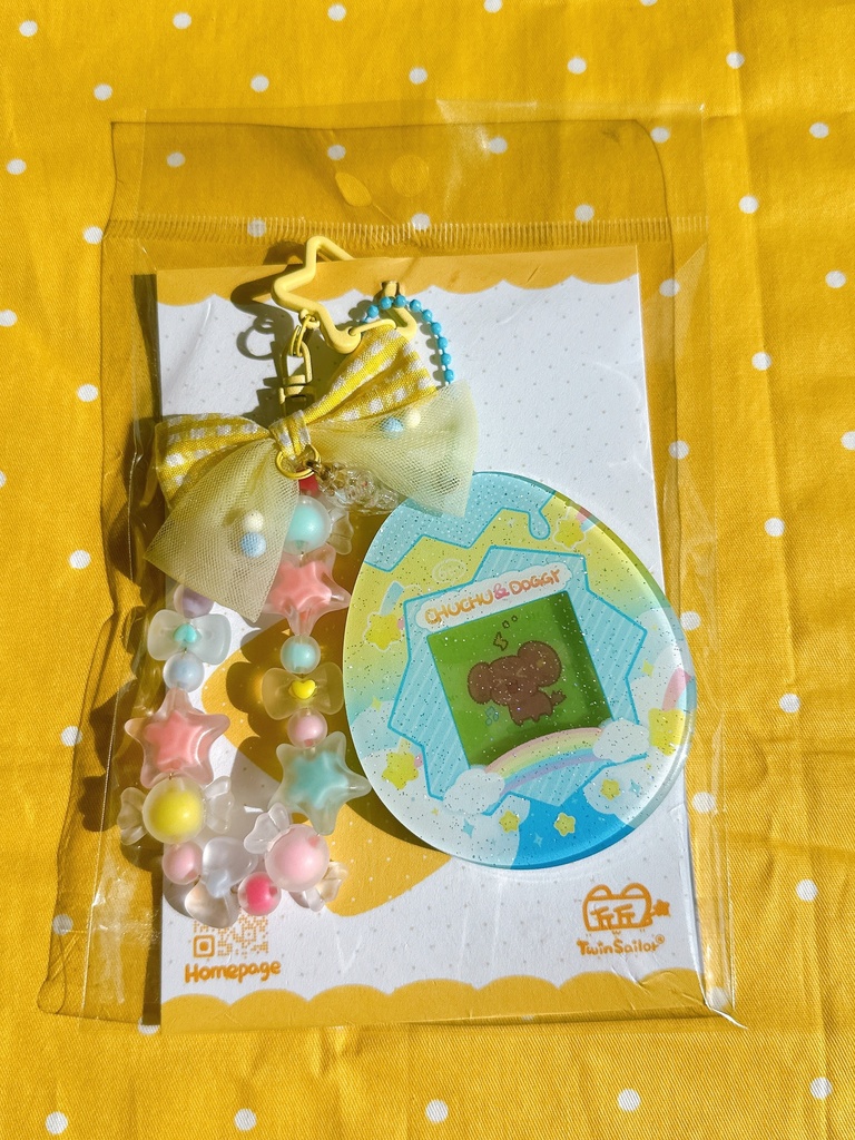 【FANTASIA春2026】レトロ育成ゲーム風アクリルストラップ