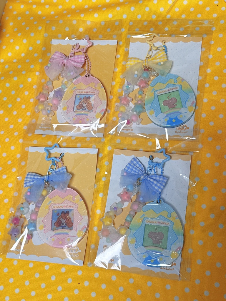 【FANTASIA春2026】レトロ育成ゲーム風アクリルストラップ