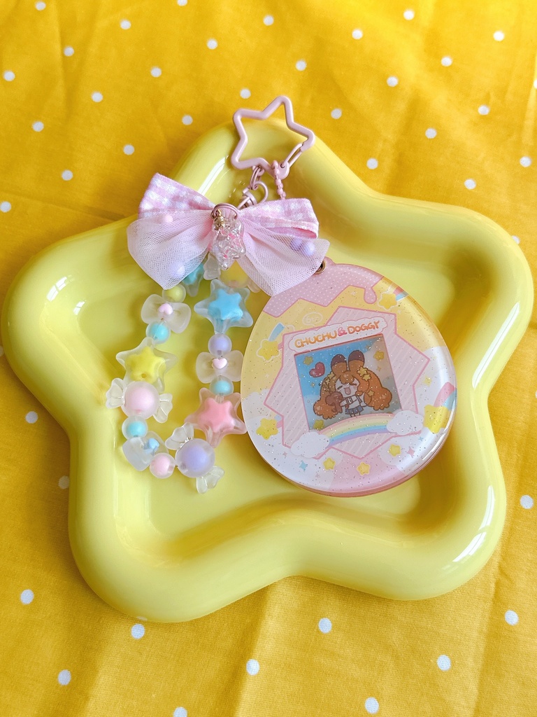 【FANTASIA春2026】レトロ育成ゲーム風アクリルストラップ