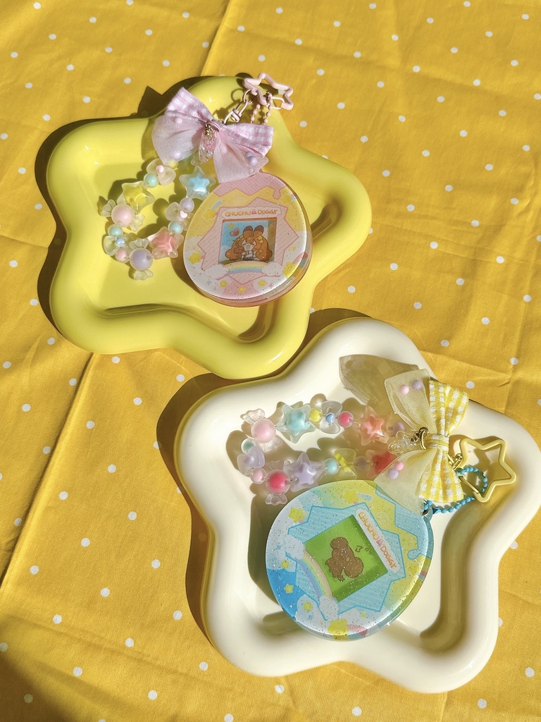 【FANTASIA春2026】レトロ育成ゲーム風アクリルストラップ