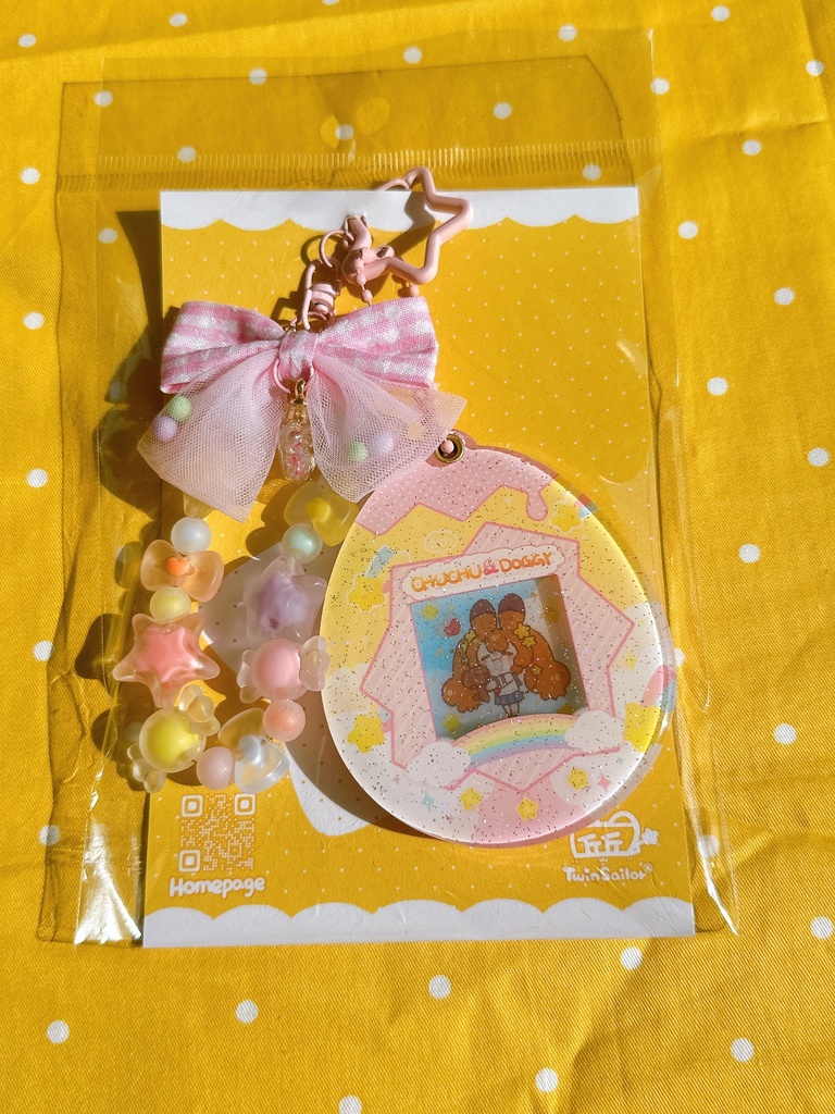 【FANTASIA春2026】レトロ育成ゲーム風アクリルストラップ