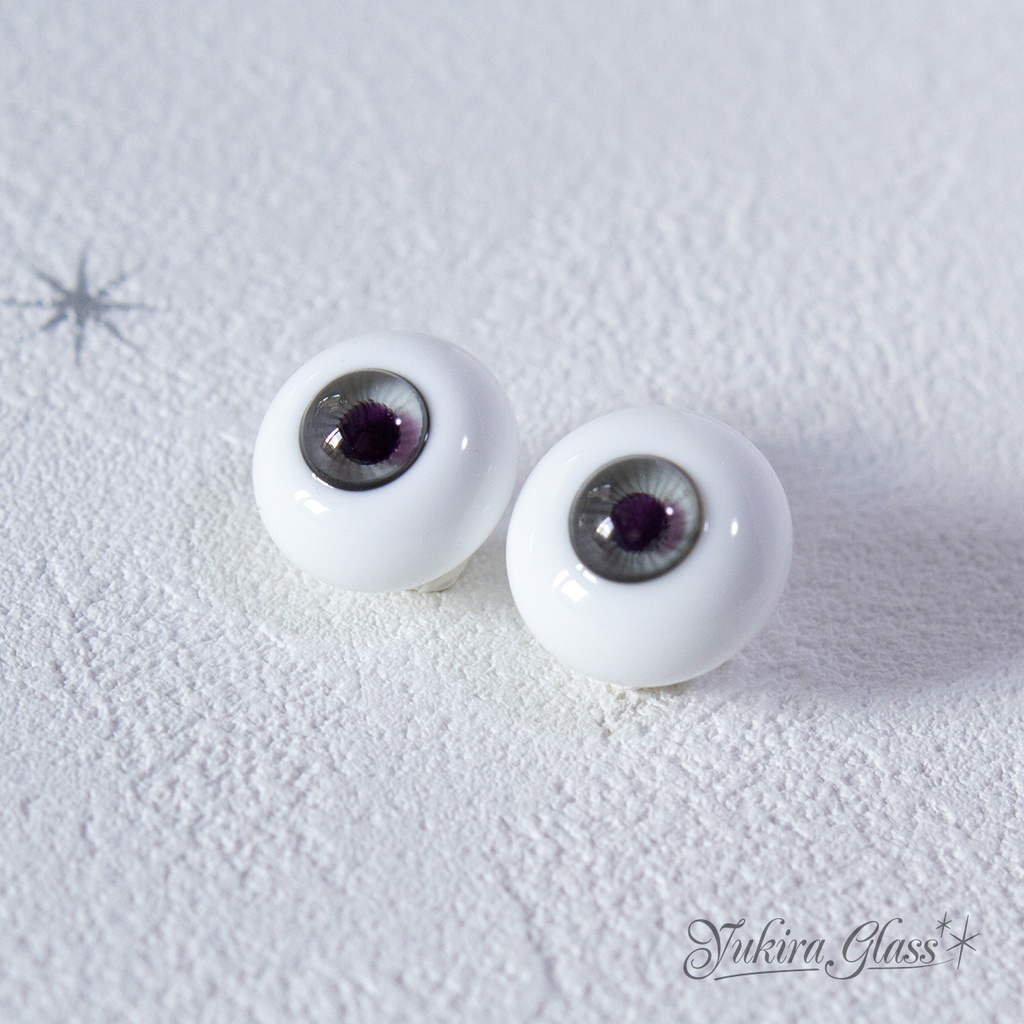 グラスアイ約18mm/光彩8mm　006
