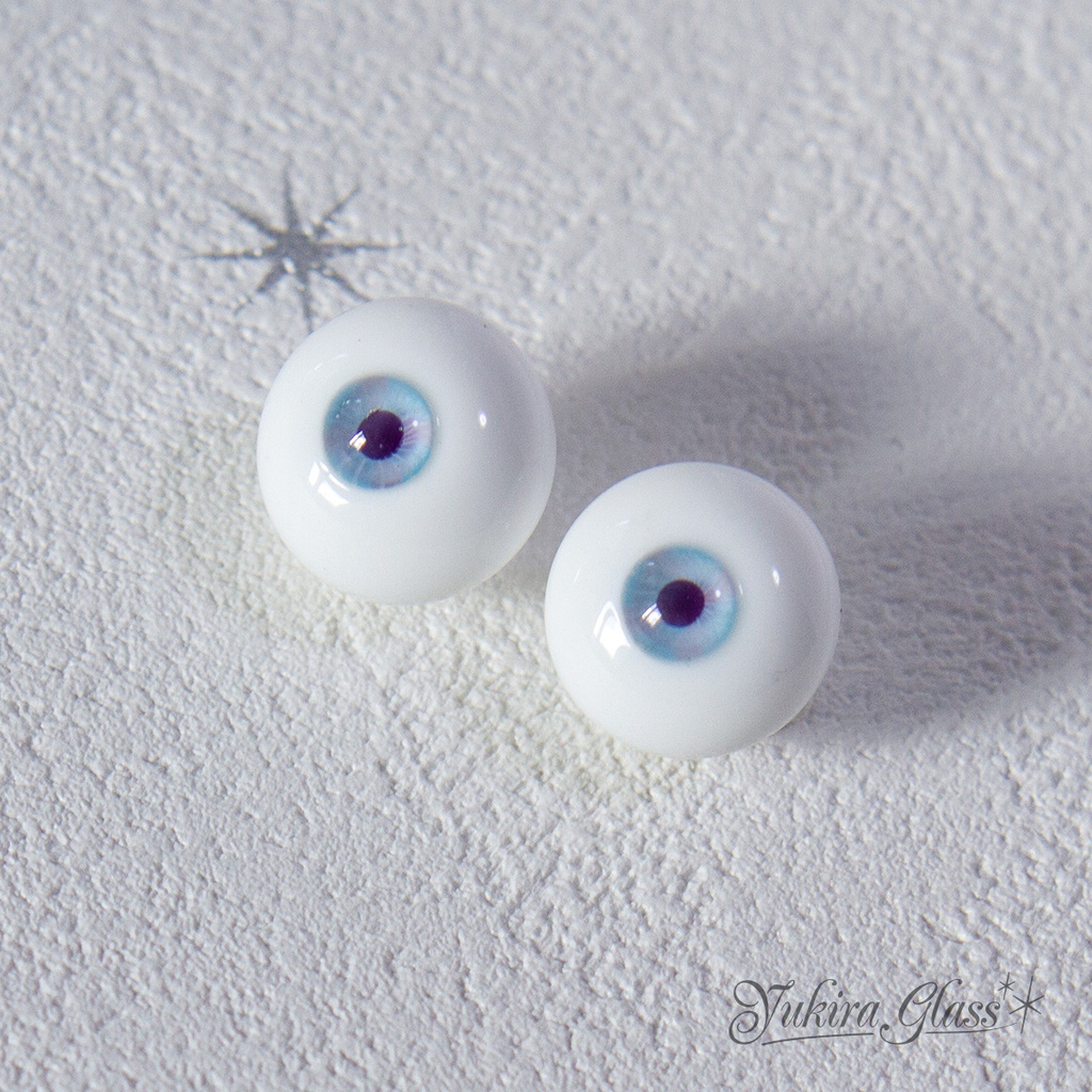 グラスアイ約16mm/光彩6mm　012