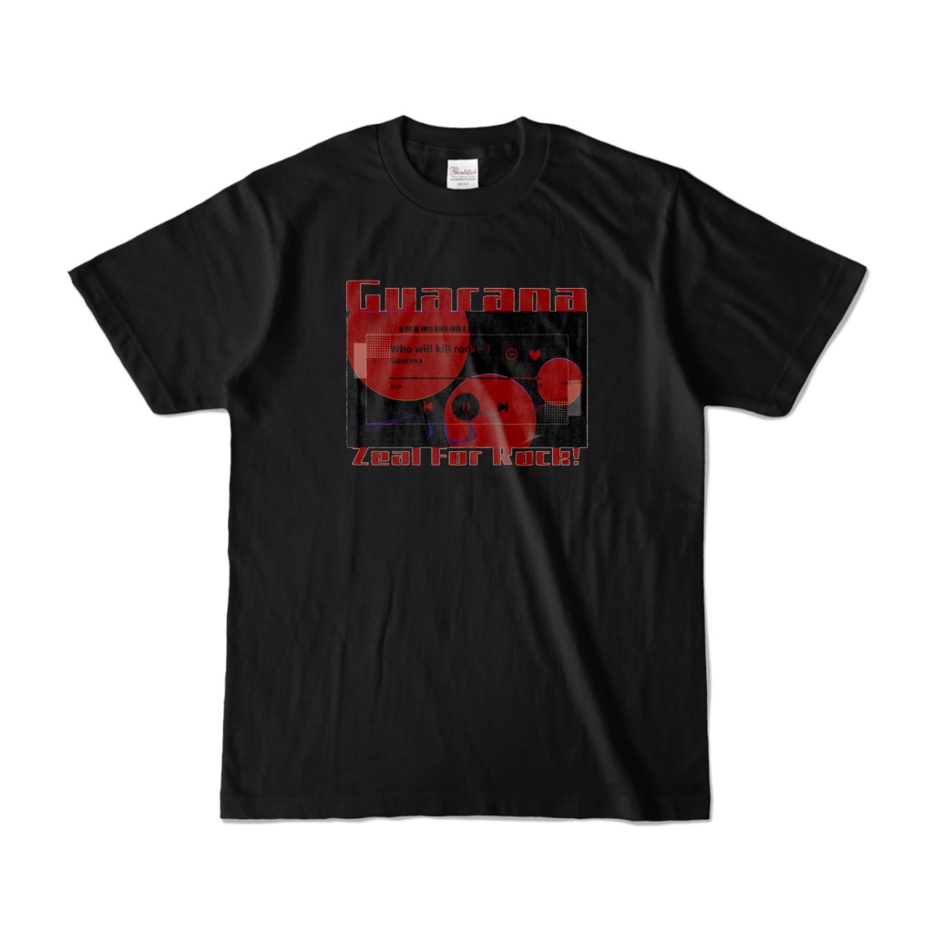 GuaranaツアーTシャツ(black)
