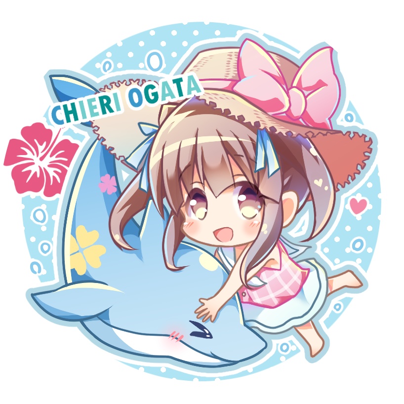 智絵里の夏のクリアチャーム