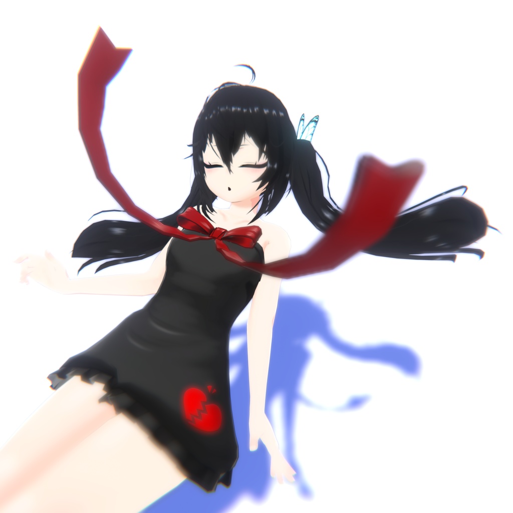 VRC想定3Dモデル「朔」