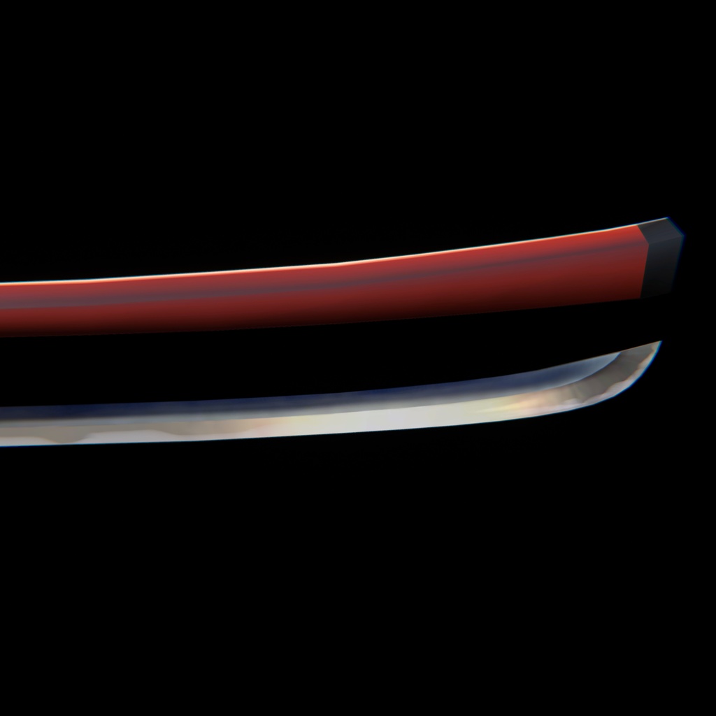 VRC想定3Dモデル「朔」