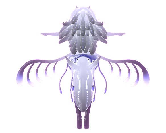 VRC想定3Dモデル「くるる」